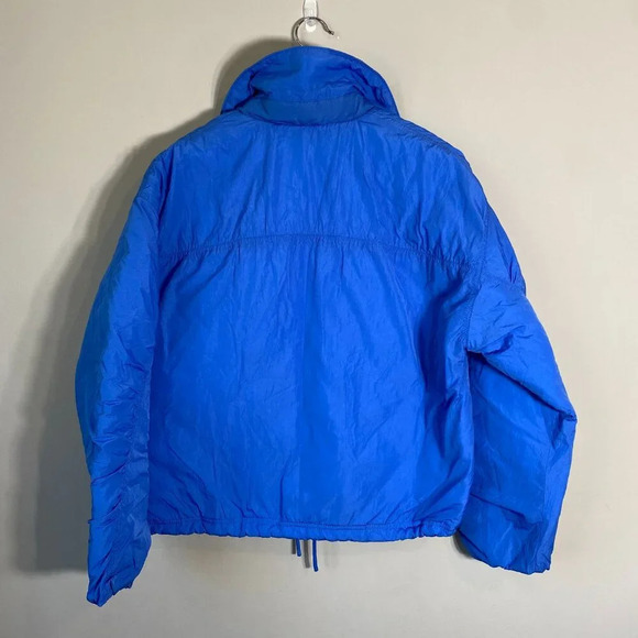 NWOT Free People FP Movement Off the Bleachers Coaches Jacket Women's Small Blue - Picture 6 of 16